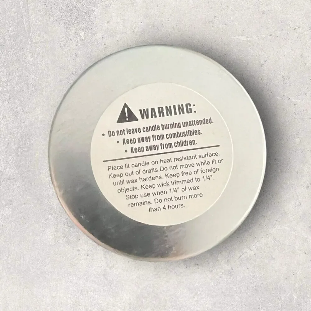 Canon Moon Tin And Vanilla Scented Candle